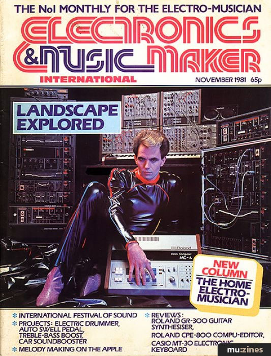 Cover of Electronics & Music Maker magazine